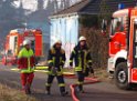 Feuer in leerstehenden Firmengebaeude Koeln Ostheim P39